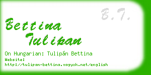 bettina tulipan business card